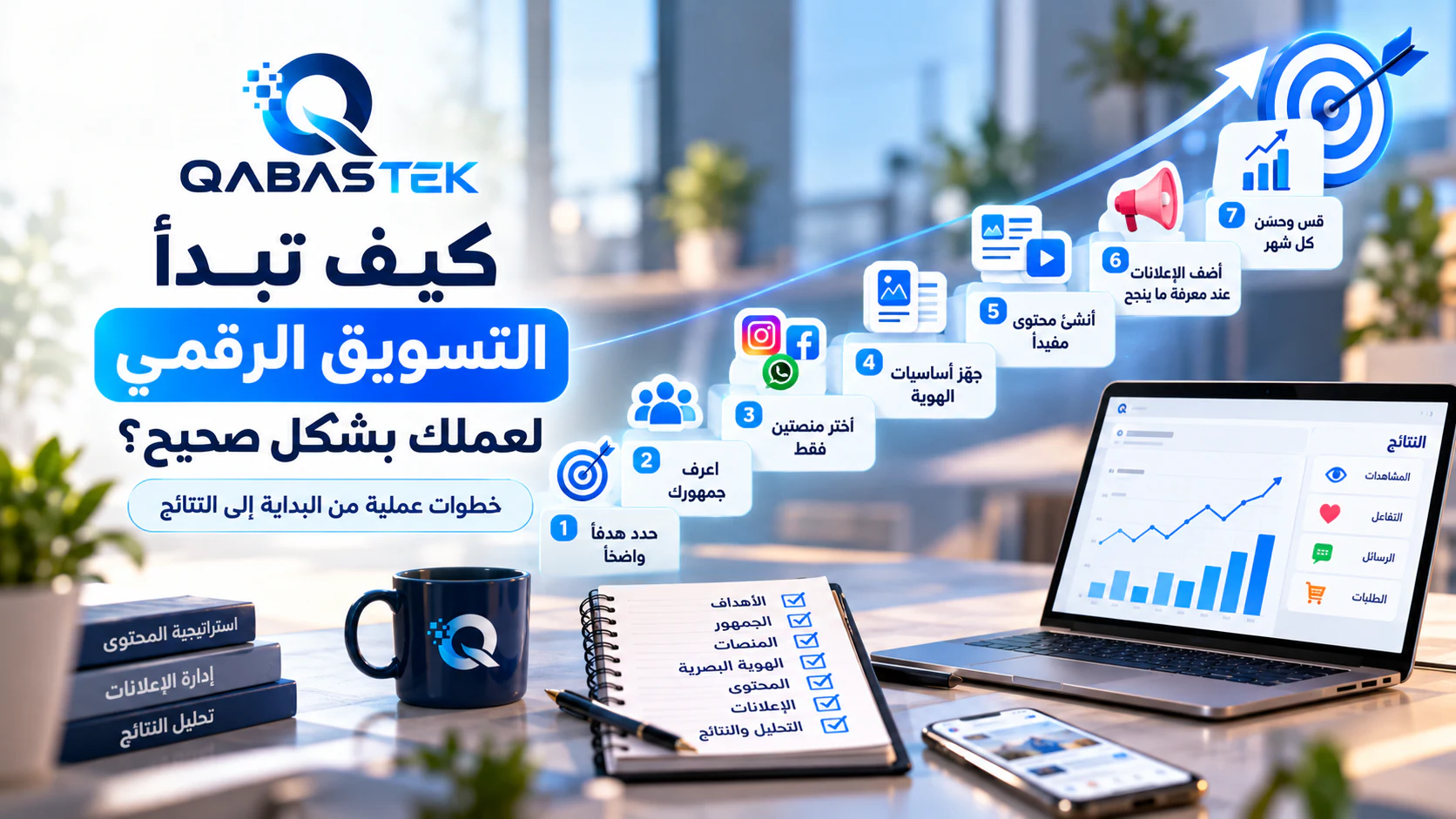كيف تبدأ التسويق الرقمي لشركتك؟ دليل خطوة بخطوة